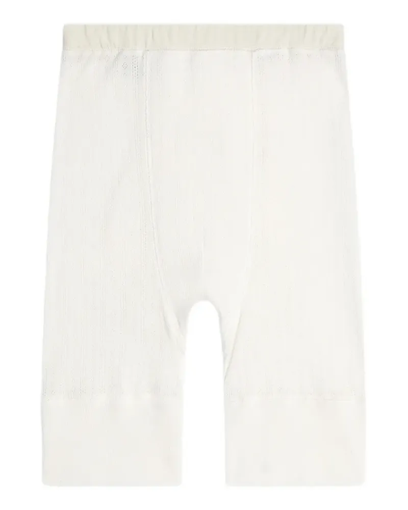 Dries van Noten Shorts aus Pointelle - Nude Nude
