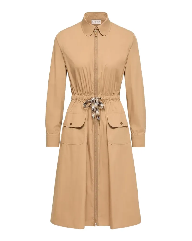 Moncler Knielanges Kleid - Nude Nude