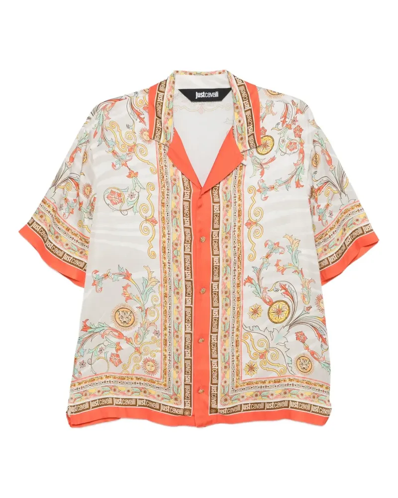 Just Cavalli floral shirt - Nude Nude