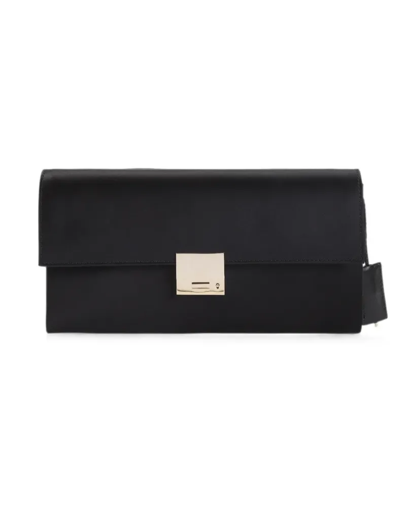 Tom Ford lock-fastening clutch bag - Schwarz Schwarz