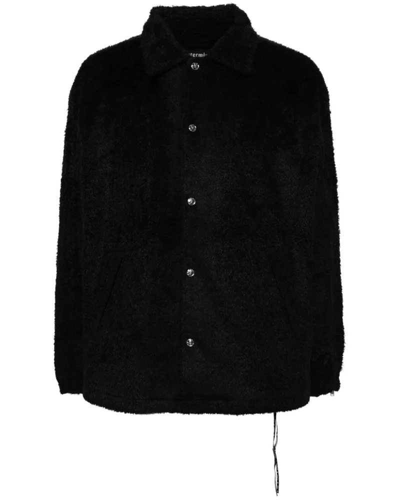 Mastermind Japan Jacke mit Knopfverschluss - Schwarz Schwarz