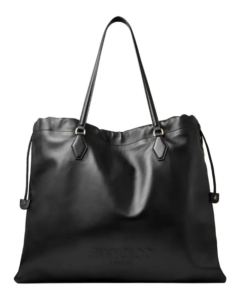 Jimmy Choo Große Beuteltasche - Schwarz Schwarz