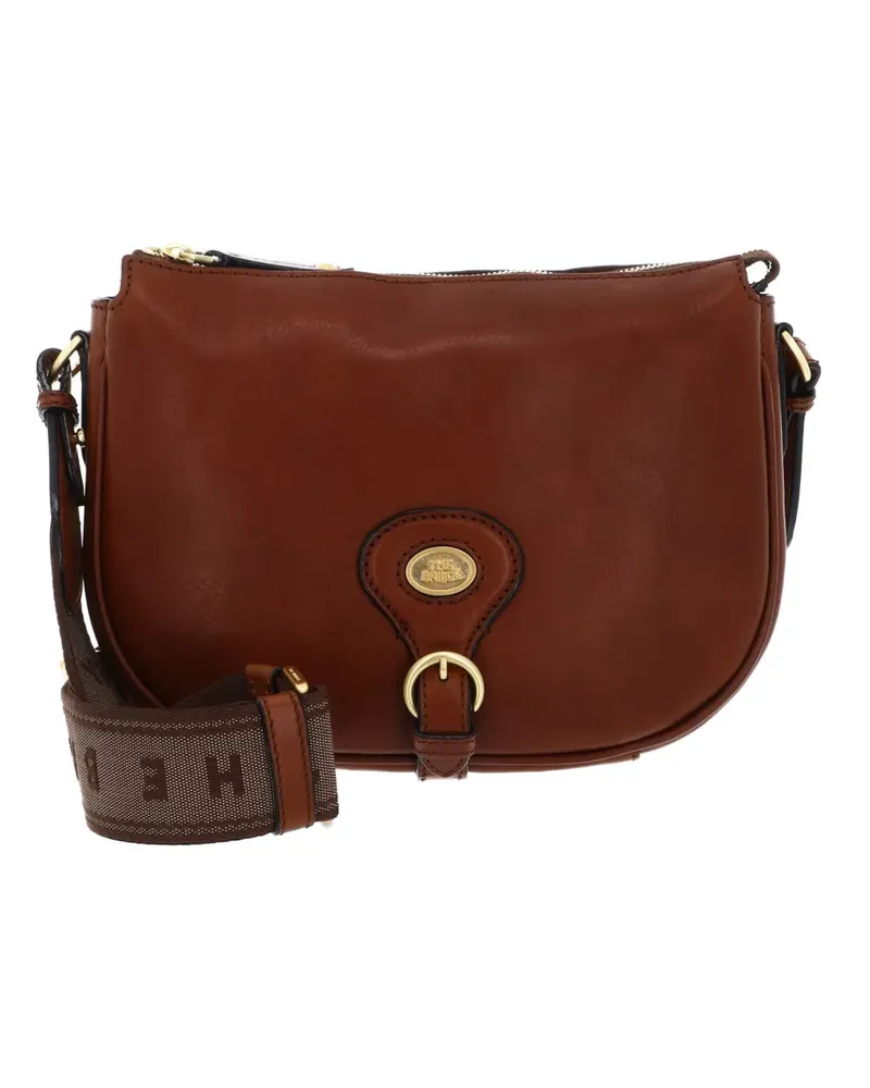 The Bridge ISADORA leather crossbody bag - Braun Braun