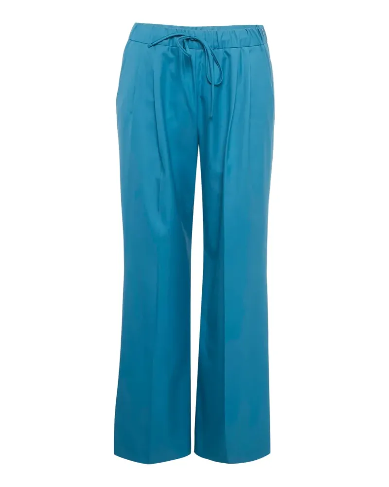 Max Mara elasticated drawstring trousers - Blau Blau
