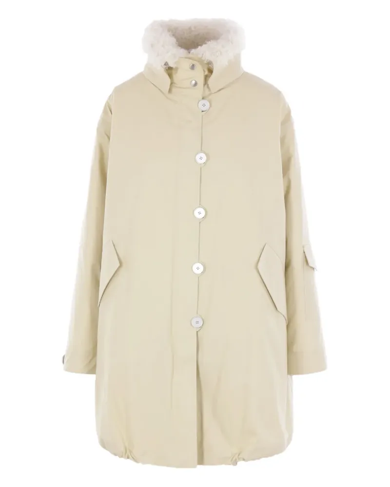 Jil Sander Einreihiger Mantel - Nude Nude