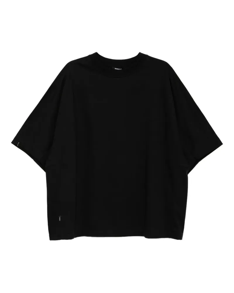 SONGZIO Curve Dolman T-Shirt - Schwarz Schwarz