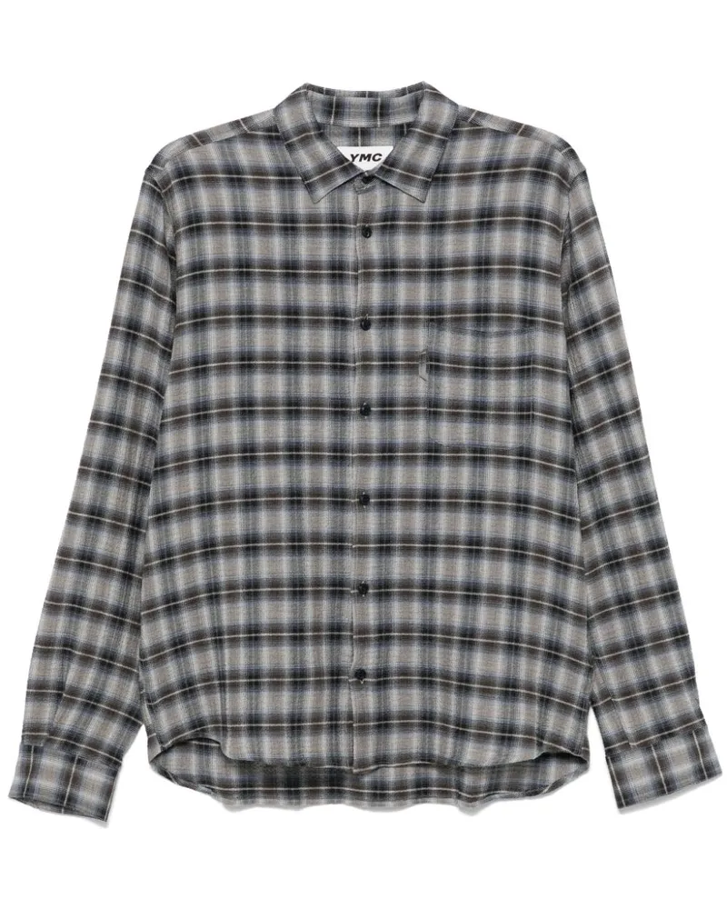 YMC Curtis Hemd - Blau Blau