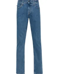 Calvin Klein Tief sitzende Slim-Fit-Jeans Blau