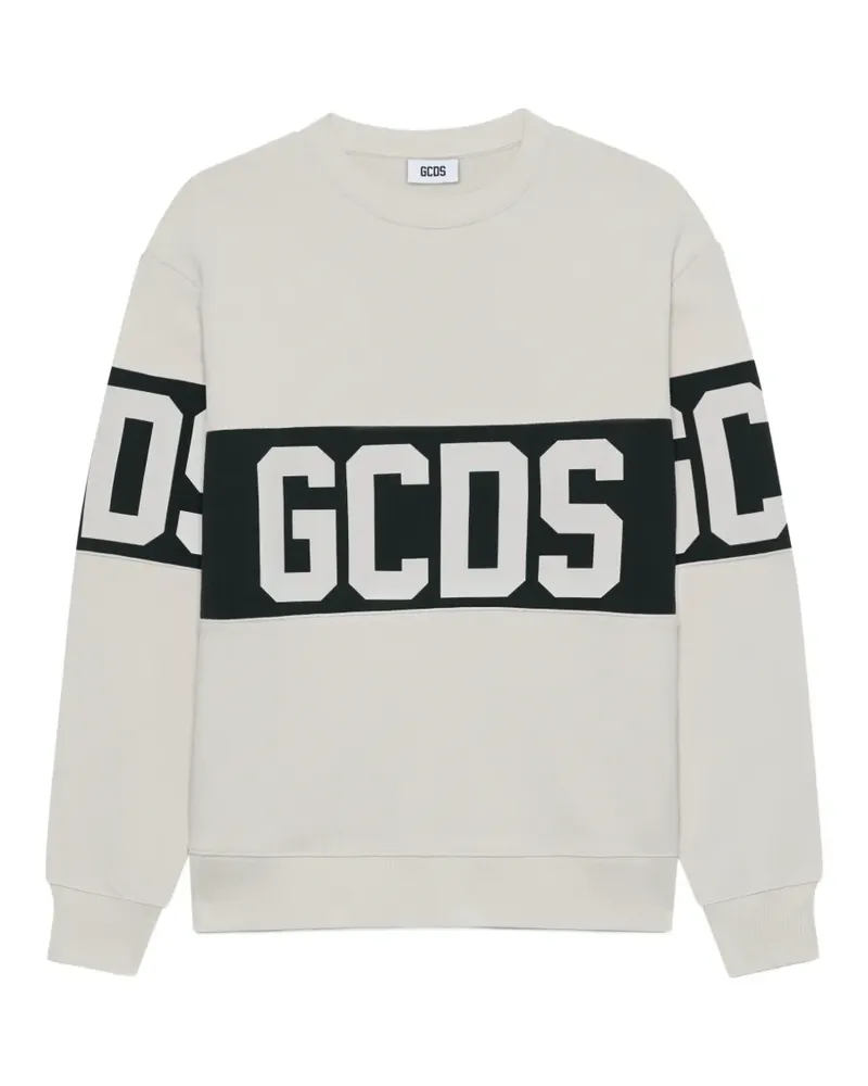 GCDS logo-band sweatshirt - Weiß Weiß