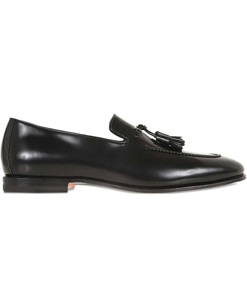 Santoni Klassische Loafer - Schwarz Schwarz
