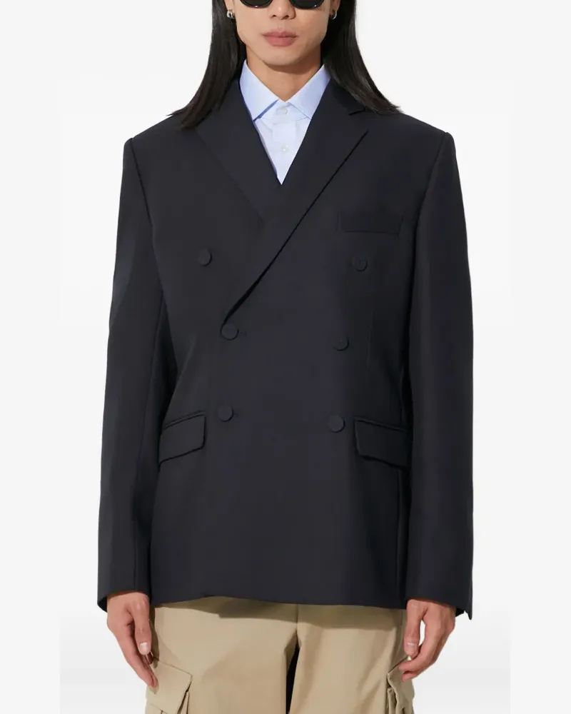FourTwoFour on Fairfax Klassische Cabanjacke - Blau Blau