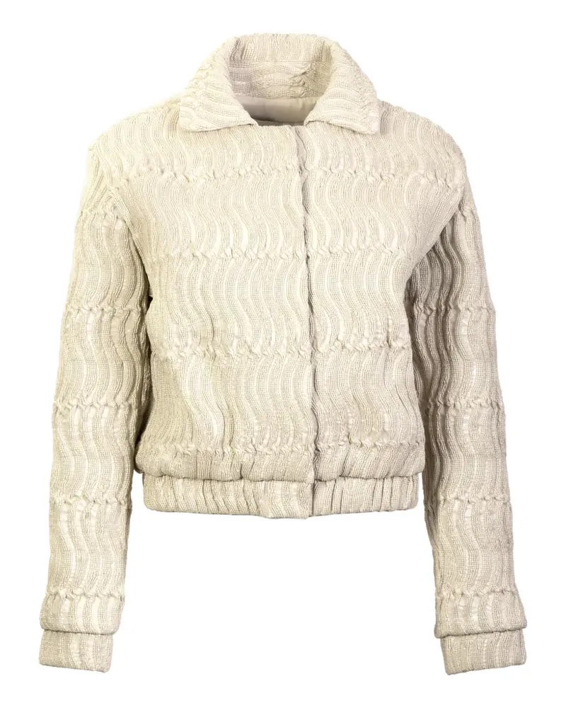 Silvia Tcherassi Jaiden patterned jacket - Nude Nude