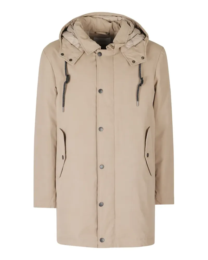 Seventy hooded parka - Nude Nude