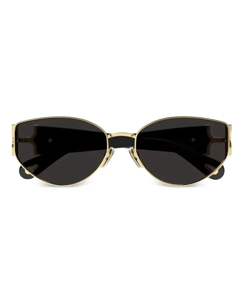 Chloé Sonnenbrille mit Cat-Eye-Gestell - Gold Gold