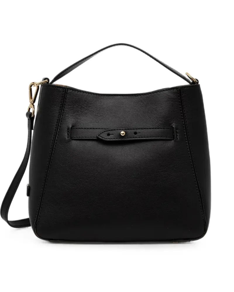 Marc O'Polo Schultertasche aus Leder - Schwarz Schwarz