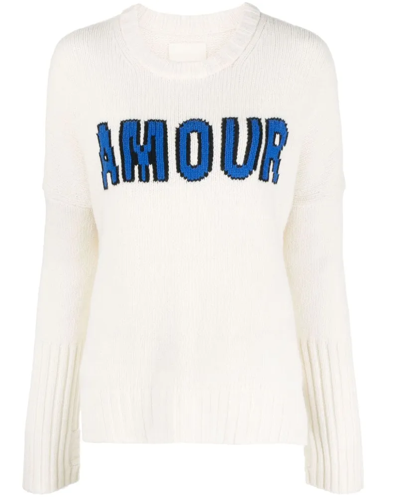 Zadig & Voltaire Malta Amour Pullover - Weiß Weiß