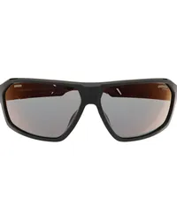 Carrera Sonnenbrille mit Oversized-Gestell Schwarz