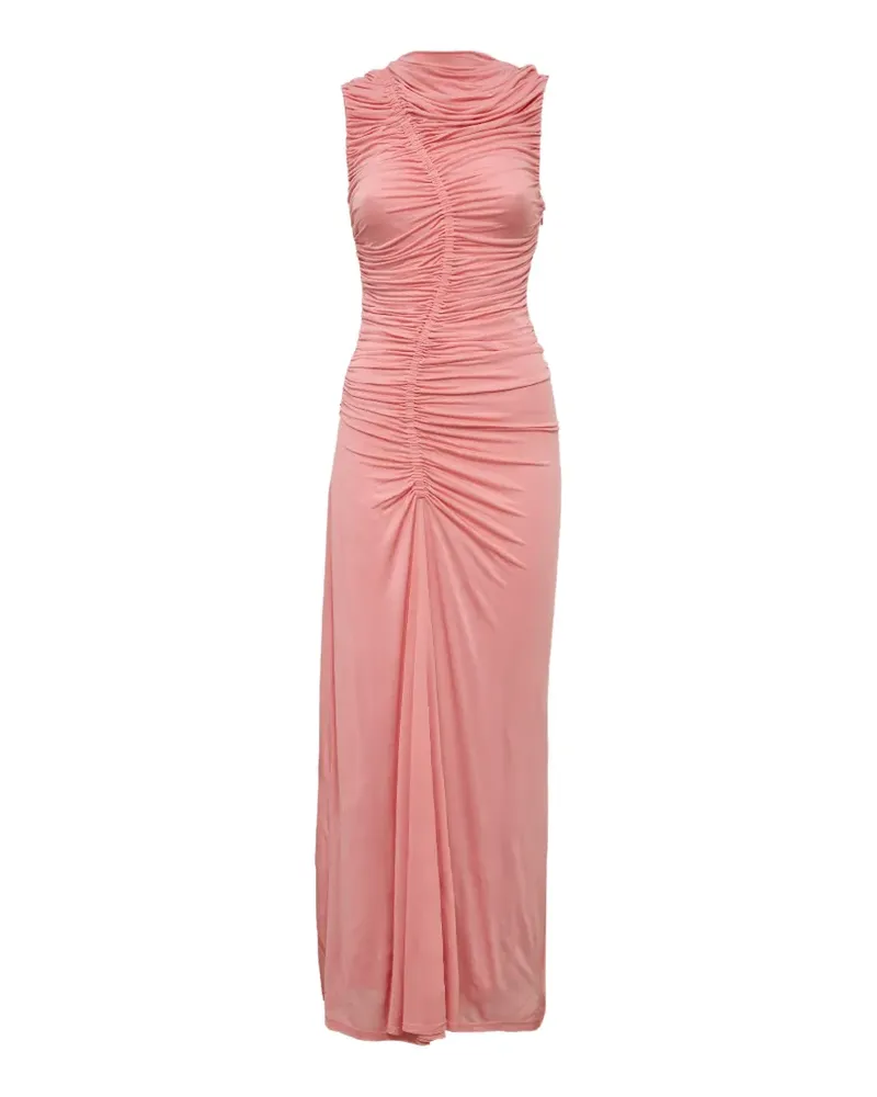 Acler Gillan ruched maxi dress - Rosa Rosa