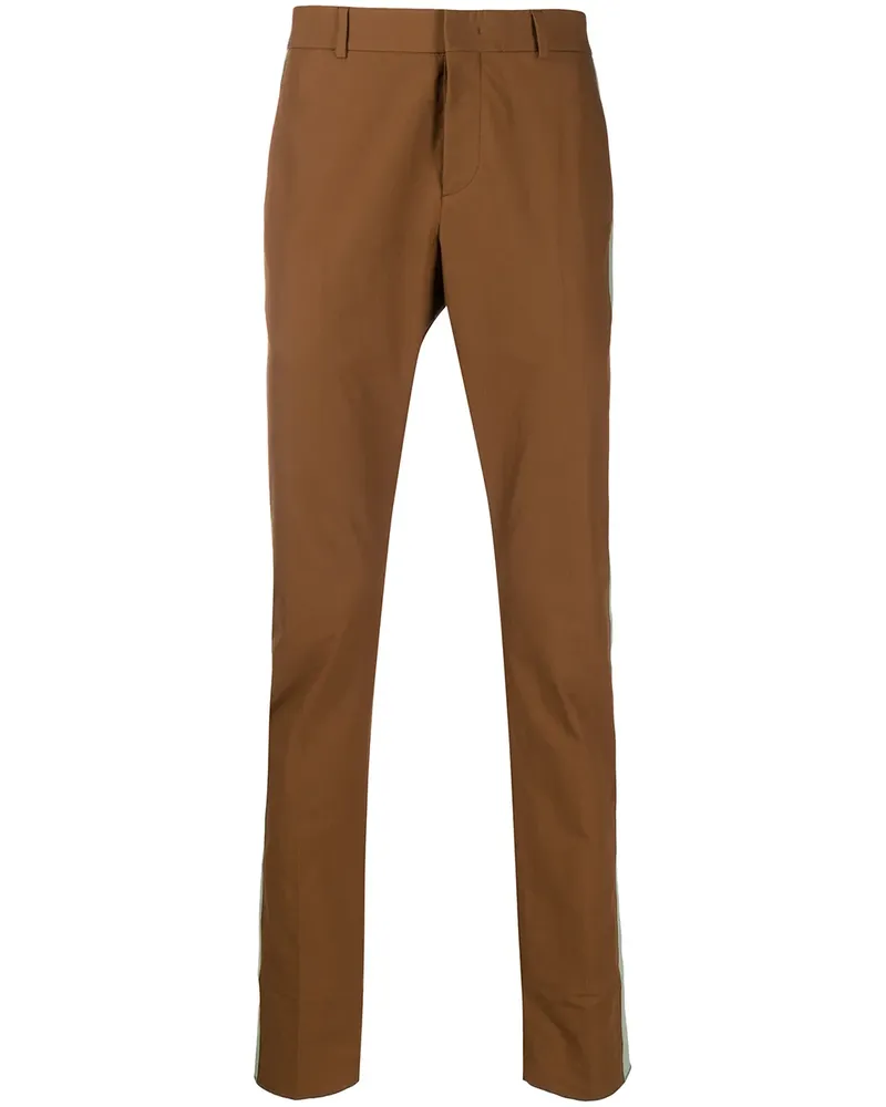 Valentino Garavani Hose mit Kontrasteinsätzen - Braun Braun