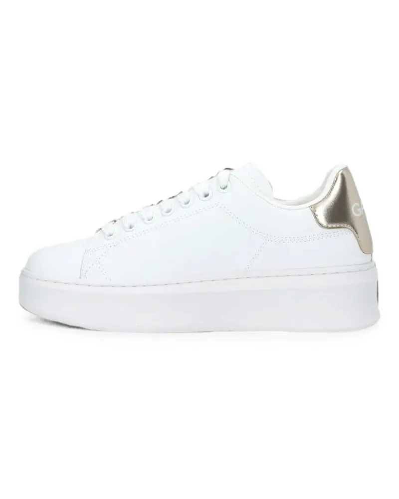 Gaëlle Bonheur logo-plaque sneakers - Weiß Weiß