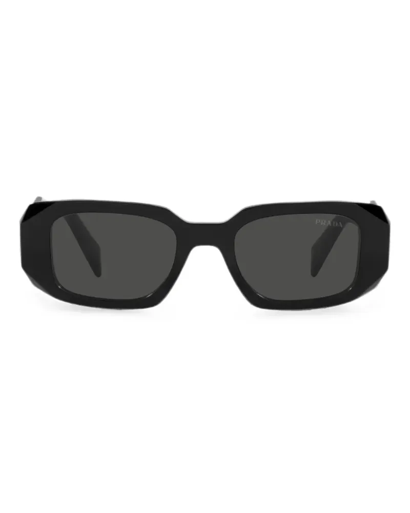 Prada Symbole Sonnenbrille - Schwarz Schwarz