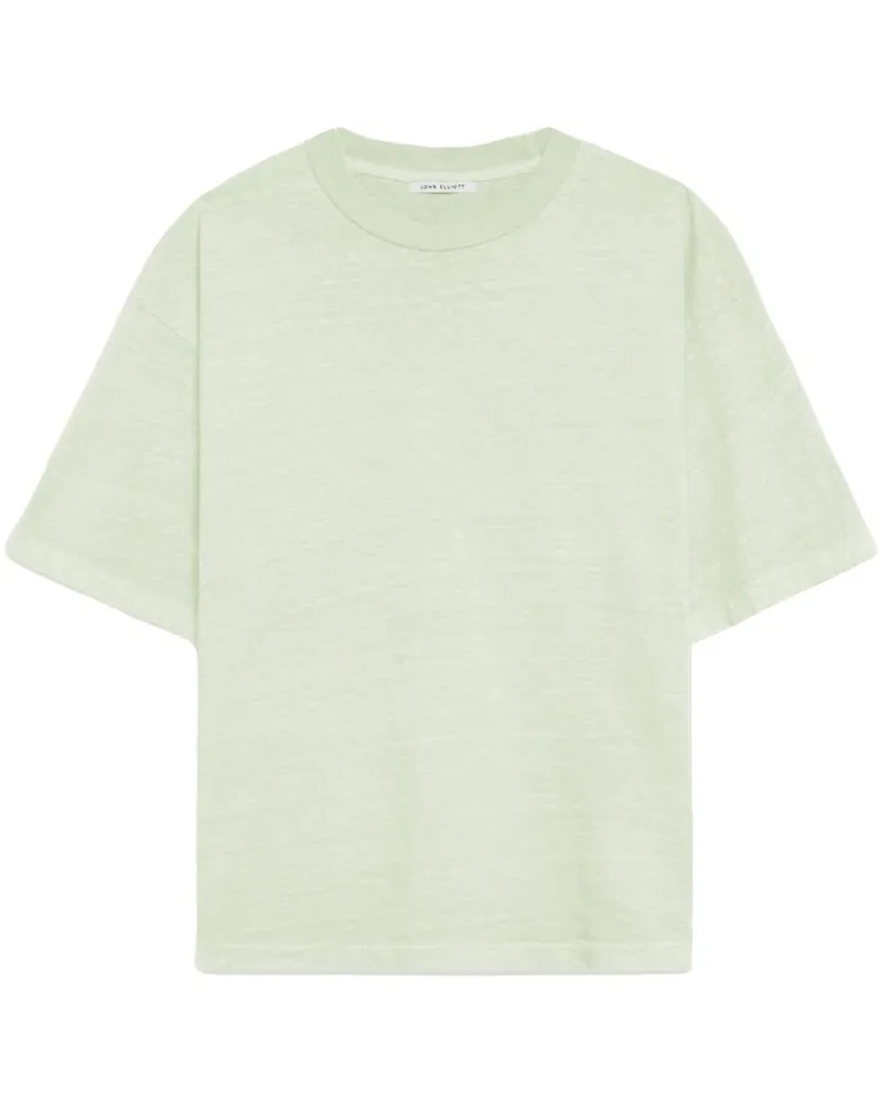 John Elliott + Co Riviera Cropped-T-Shirt Grün