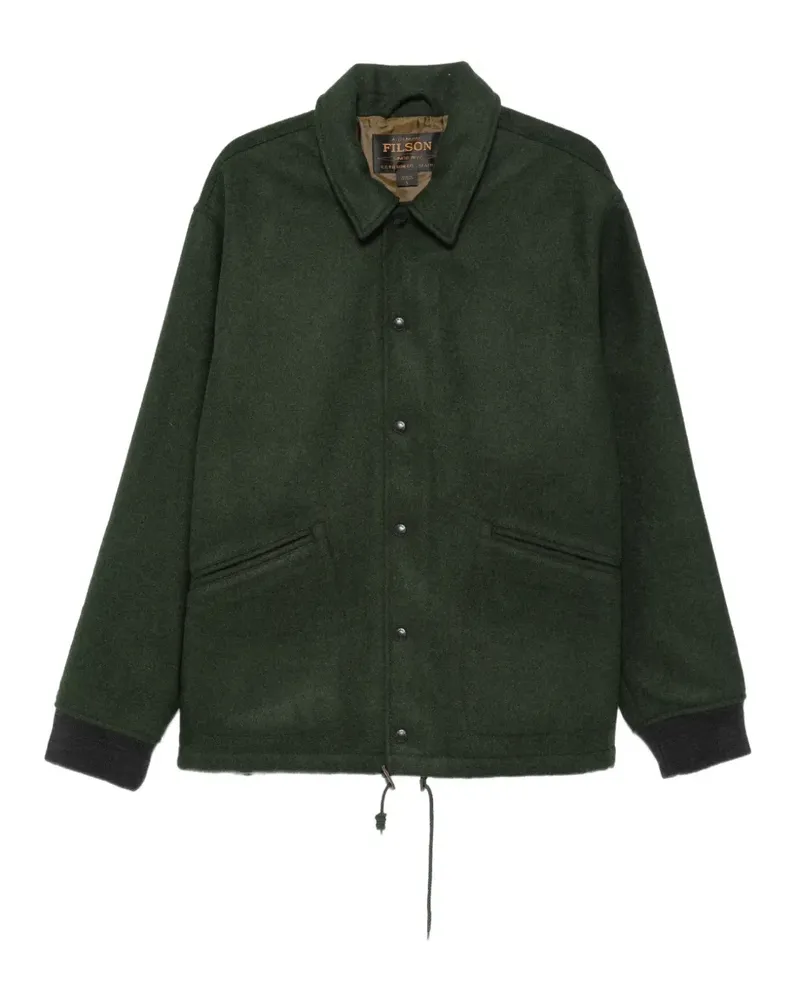 Filson Hemdjacke mit Logo-Stickerei - Grün Grün