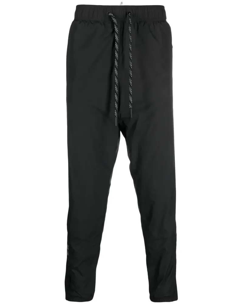Moncler Tapered-Hose aus Ripstop - Schwarz Schwarz