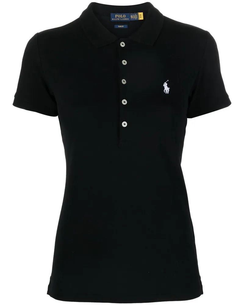 Ralph Lauren Polo Pony Poloshirt - Schwarz Schwarz
