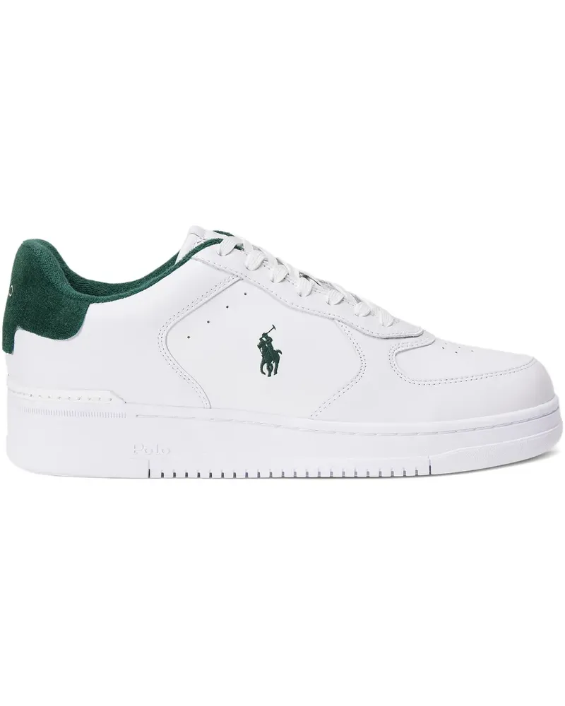 Ralph Lauren Masters Court Sneakers - Weiß Weiß