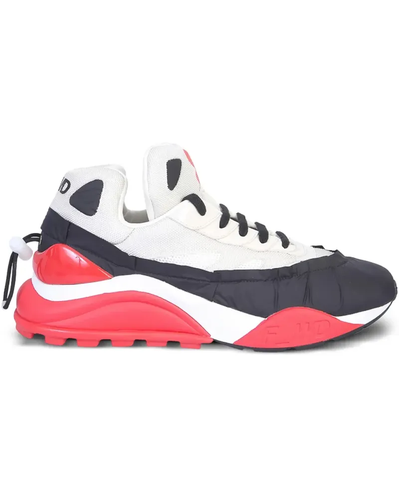 F_wd Wattierte Sneakers aus Nylon - Weiß Weiß