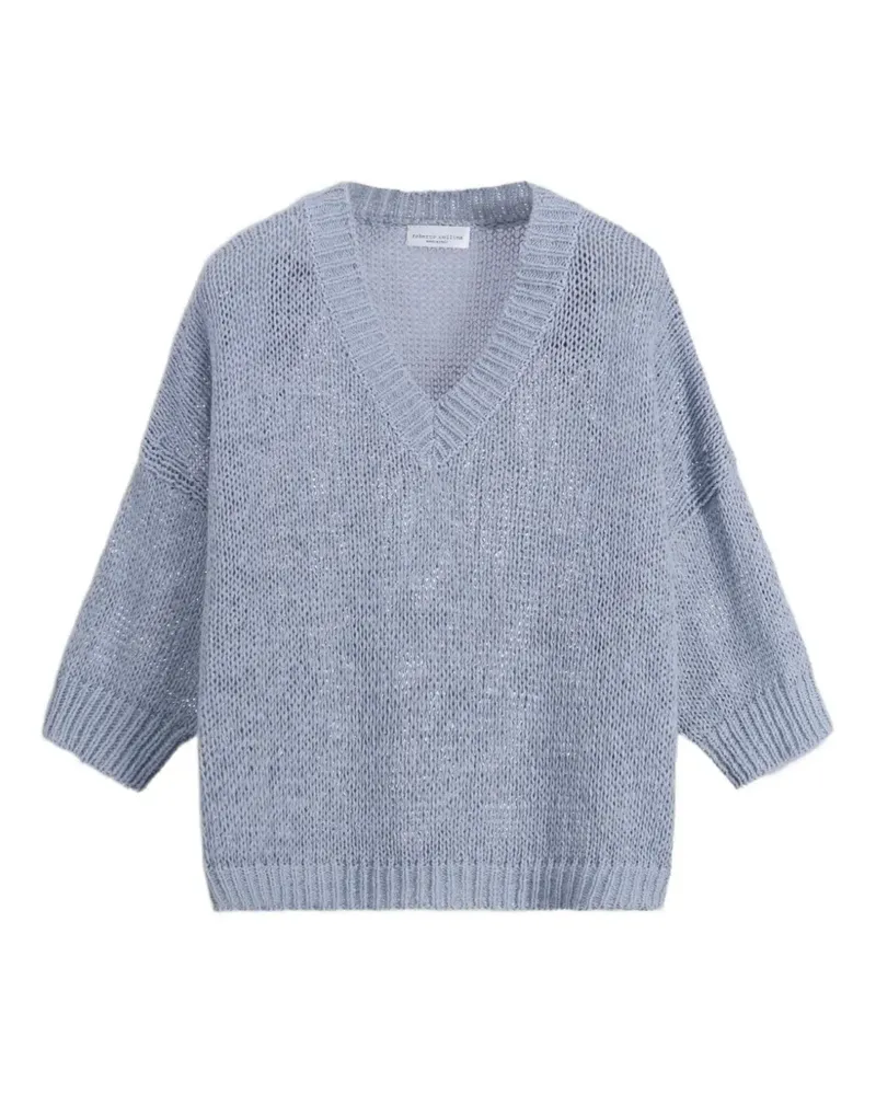 Roberto Collina V-neck sweater - Blau Blau