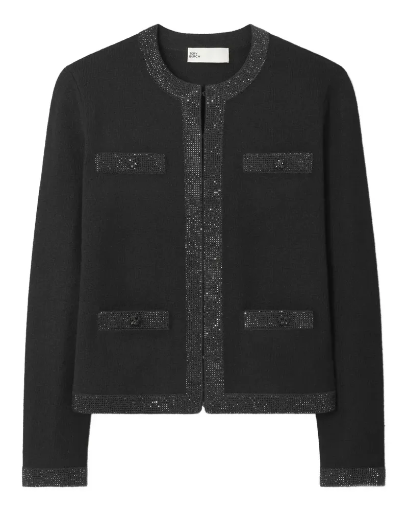 Tory Burch Kendra Cardigan - Schwarz Schwarz