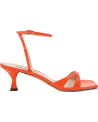 Casadei Geraldine Sandalen aus Lackleder Orange