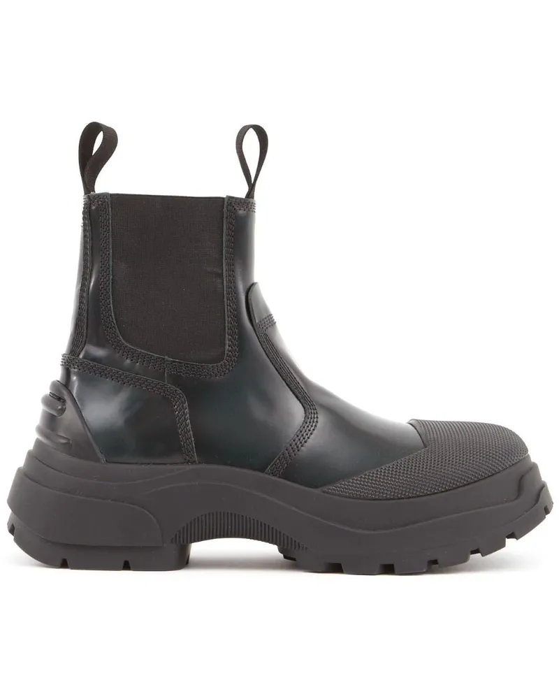 Maison Margiela Alex Stiefeletten aus Leder - Schwarz Schwarz