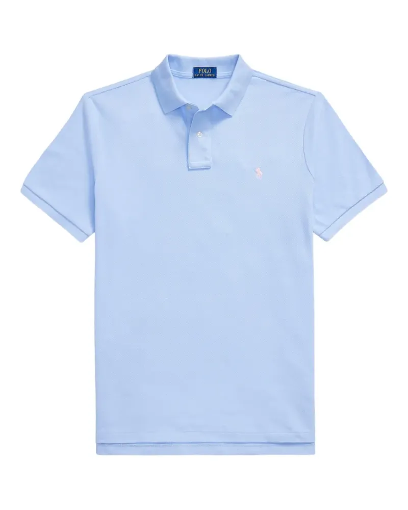 Ralph Lauren Poloshirt mit Polo Pony-Stickerei - Blau Blau