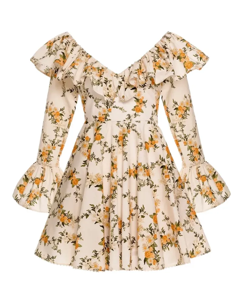 AGUA BENDITA Verso Valle mini dress - Nude Nude