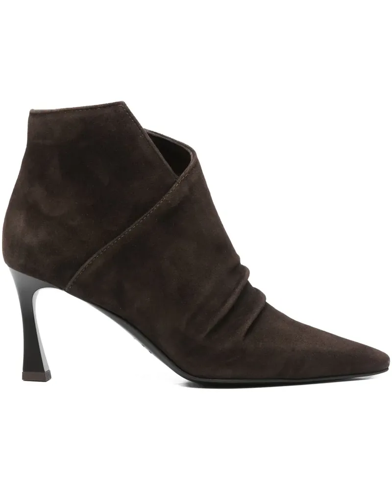 The Seller Stiefel aus Wildleder - Braun Braun
