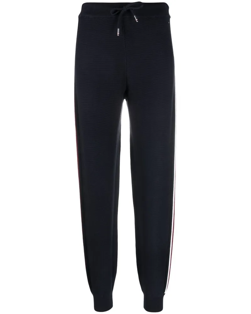 Tommy Hilfiger Jogginghose mit Seitenstreifen - Blau Blau