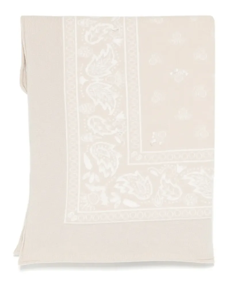 Barrie Schal mit Paisley-Print - Nude Nude