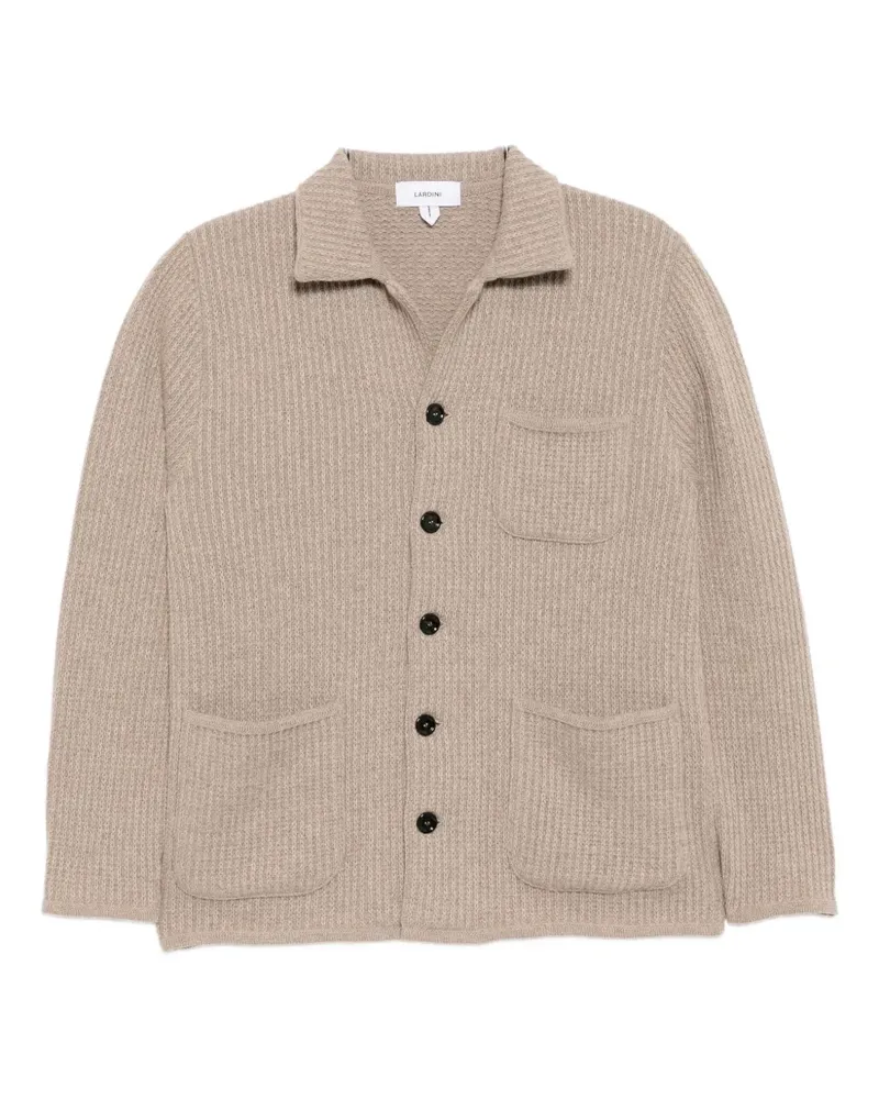 LARDINI single-breasted jacket - Nude Nude