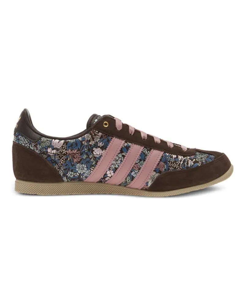 adidas x Liberty London Japan Sneakers mit Blumenprint - Braun Braun