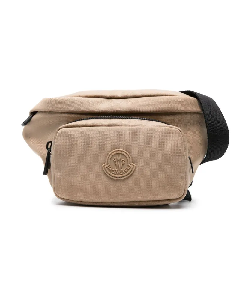 Moncler Durance Gürteltasche aus Canvas - Nude Nude