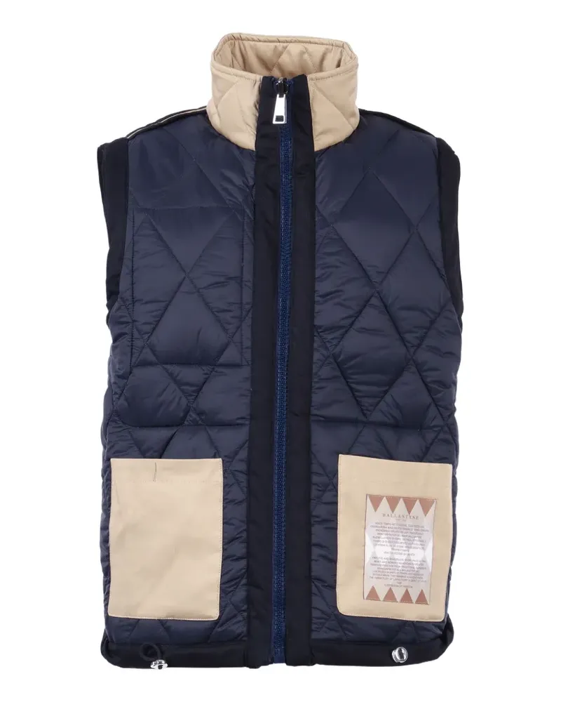 Ballantyne quilted gilet - Blau Blau