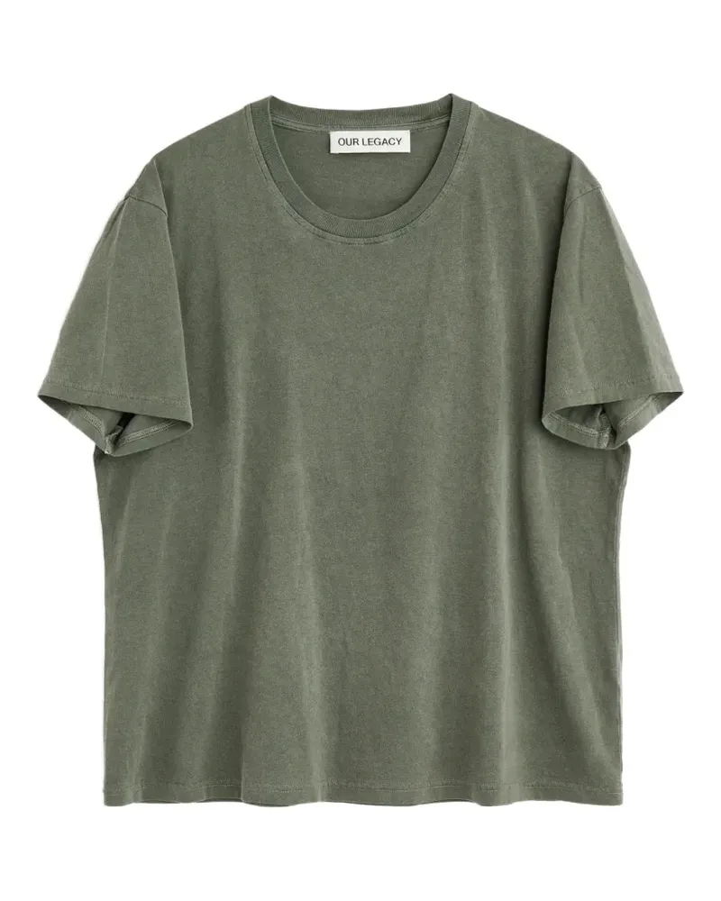 Our Legacy Kurzärmeliges T-Shirt - Grün Grün