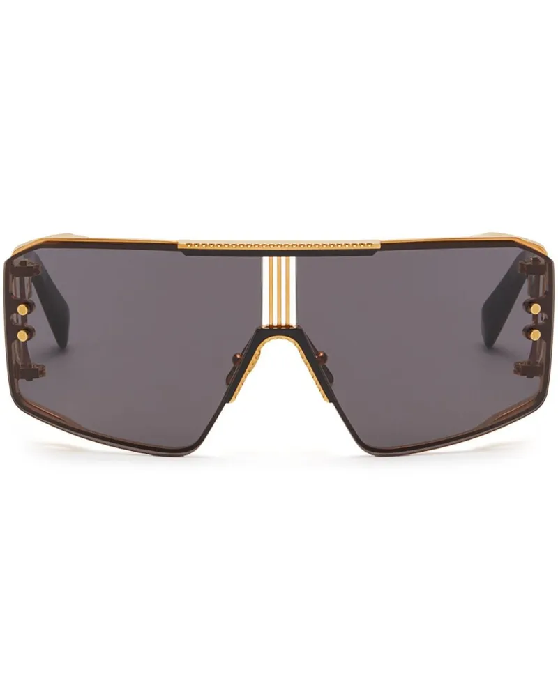Balmain Le Masque Sonnenbrille - Schwarz Schwarz