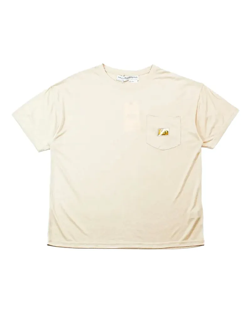 Abc. 123 T-Shirt mit Tasche - Nude Nude