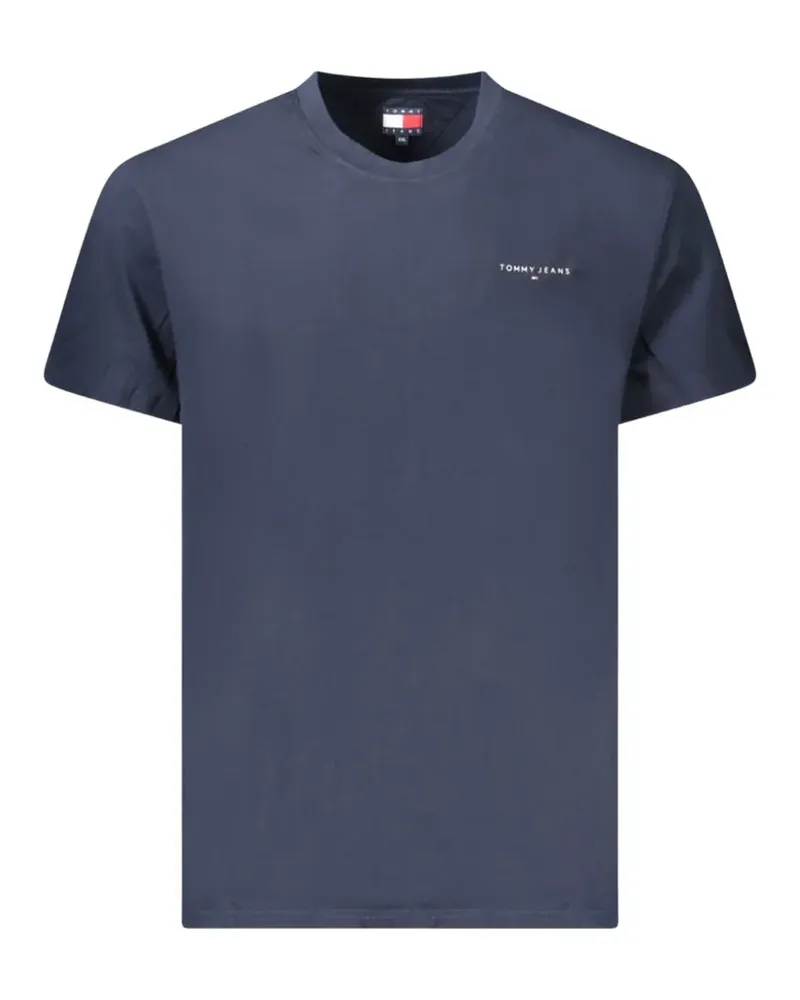 Tommy Hilfiger T-Shirt mit rundem Ausschnitt - Blau Blau