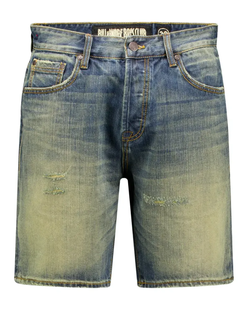 Billionaire Boys Club Pulsar distressed-finish shorts - Blau Blau