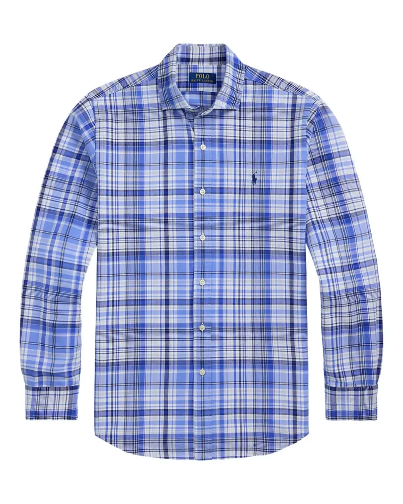 Ralph Lauren Kariertes Hemd - Blau Blau